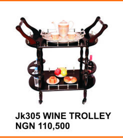 JK305 WINE TROLLEY