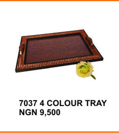 7037 4 COLOUR TRAY