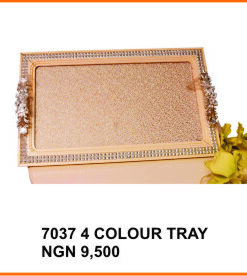 7037 4 COLOUR TRAY