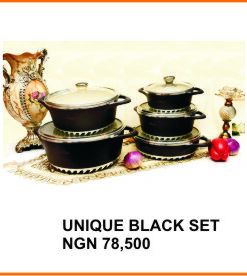 UBIQUE BLACK SET
