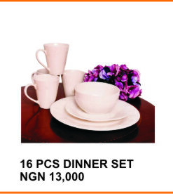 16 PCS DINNER SET