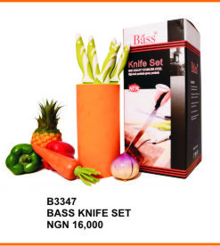 B3347 BASS KNIFE SET