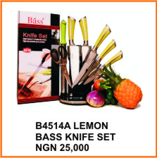 B4514A LEMON BASS KNIFE SET