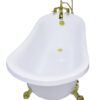 att810 gold leg bathtub 1600x800x750mm